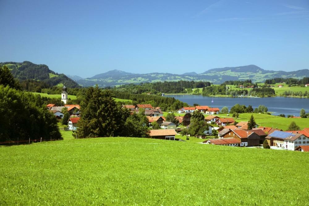Chaletwohnung Seeblick Oy-Mittelberg Exterior foto